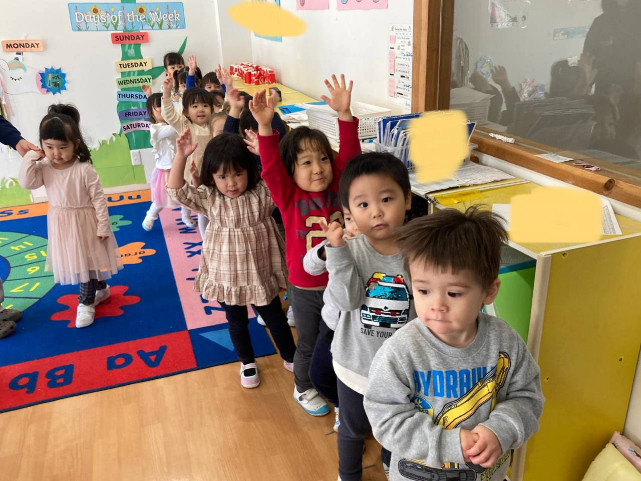 New Routine(新しい日課)☆Preschool(2歳児クラス)