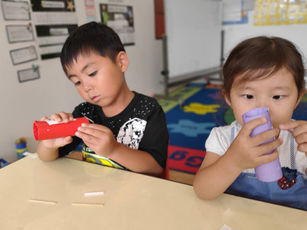 Cheerful Saturday School students！（元気いっぱいのサタデースクール！）