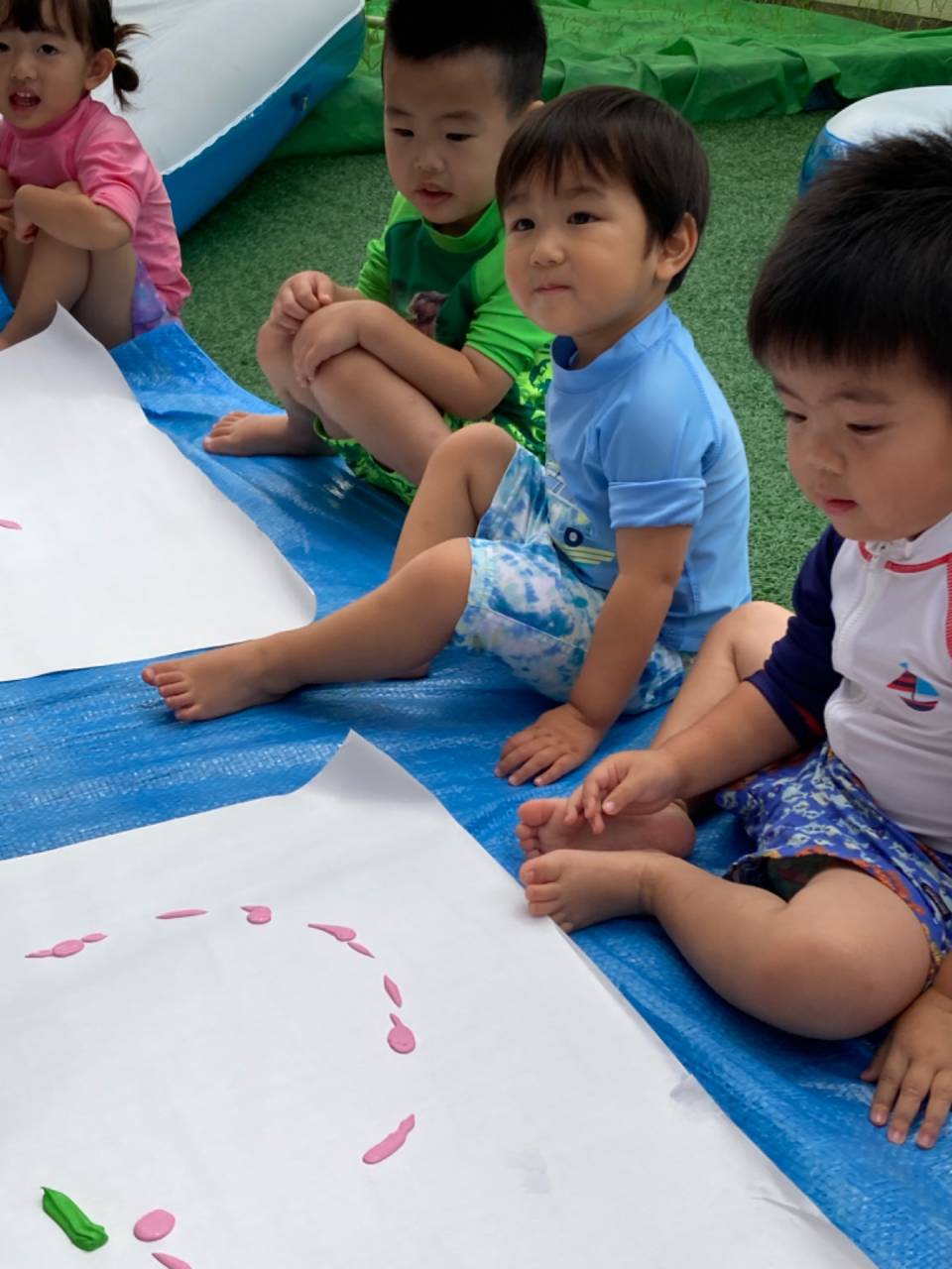 Our Summer Body Painting ☆ Preschool