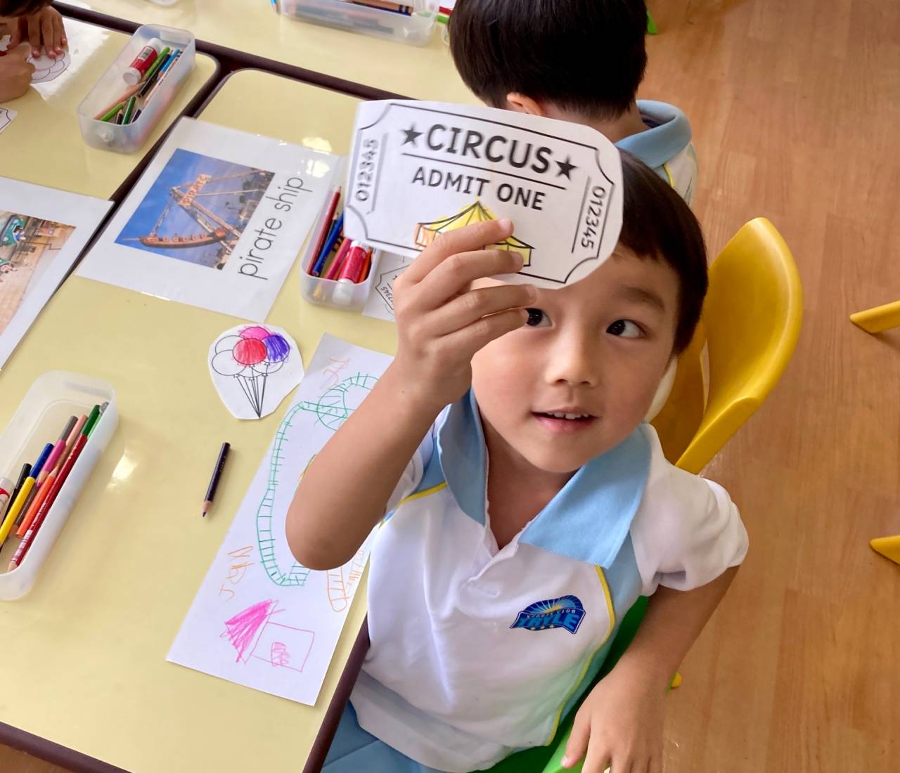 Learning about the fairgrounds, and a special surprise! ☆ Kindy 2