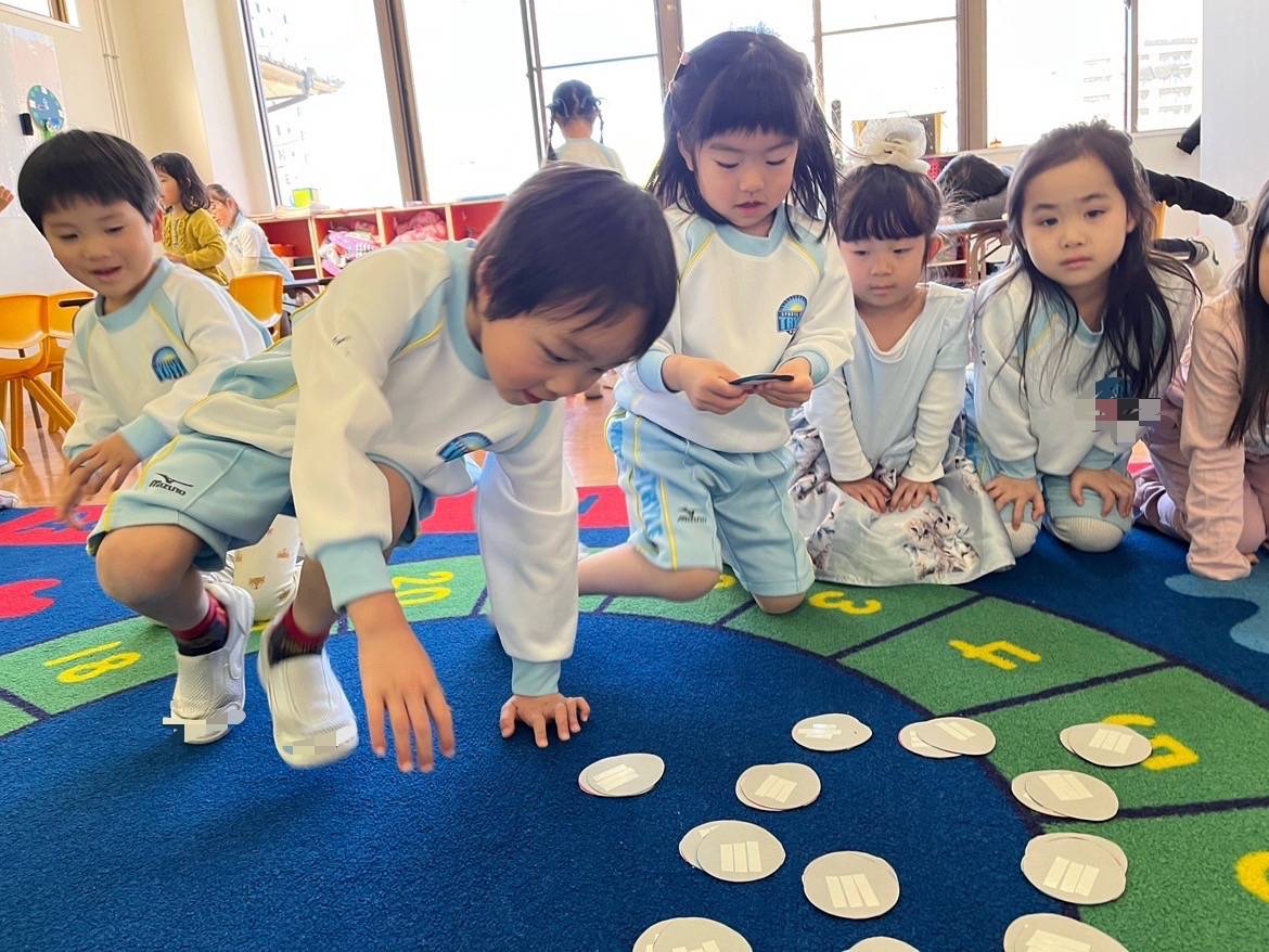 Japanese craft and Pajama day!⭐︎Kindy2(年中クラス)