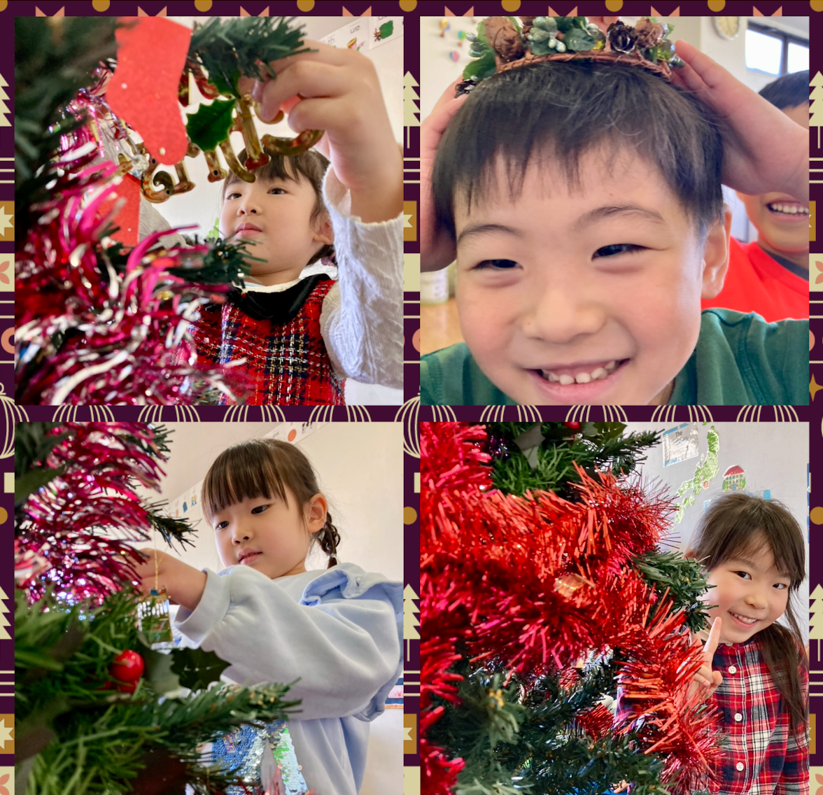 Decorating, Smiling, and Celebrating Christmas ☆ Kindy 2