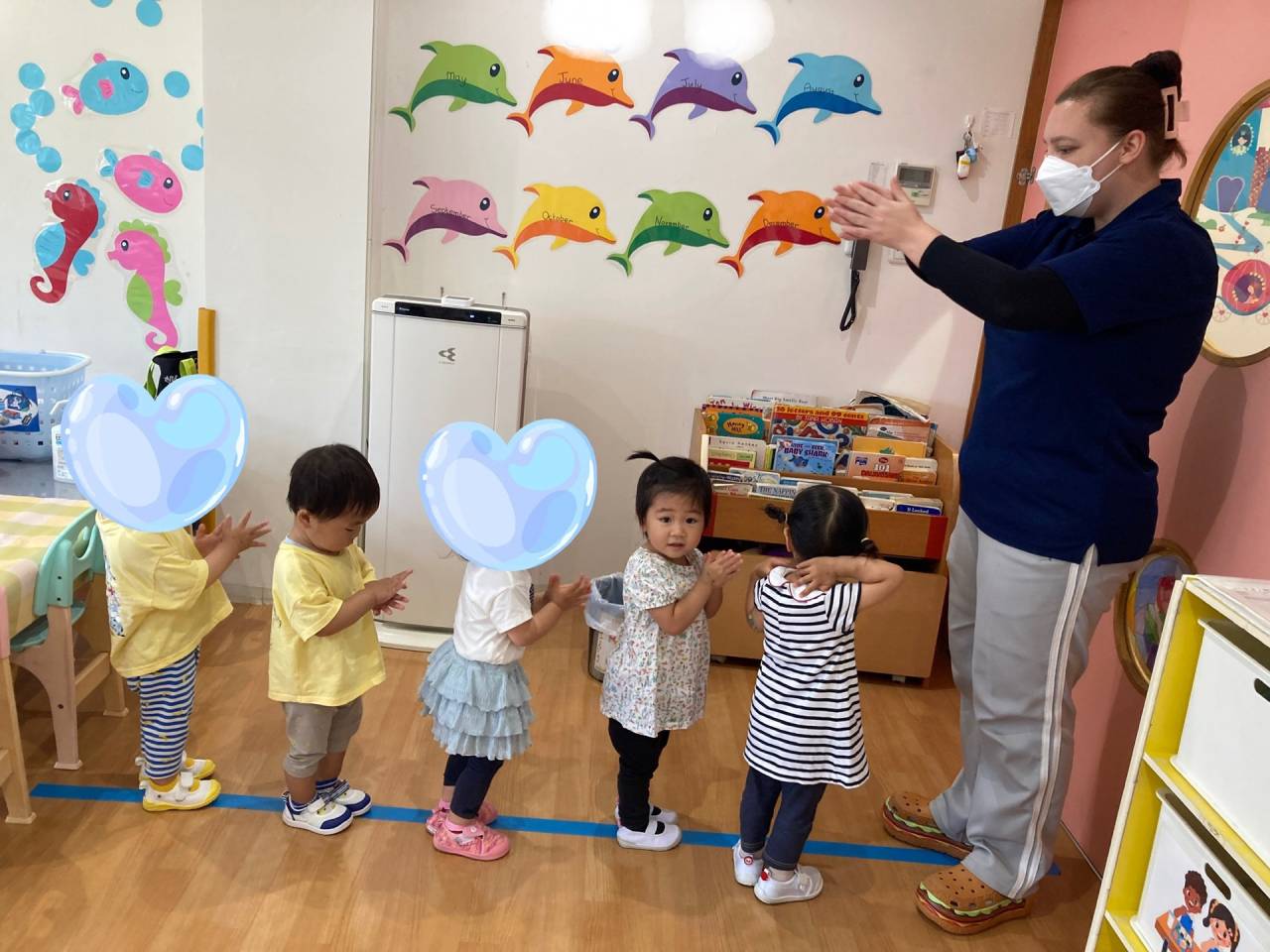 It’s lunchtime!☆(ランチタイム！)☆Small Kids(1歳児クラス)