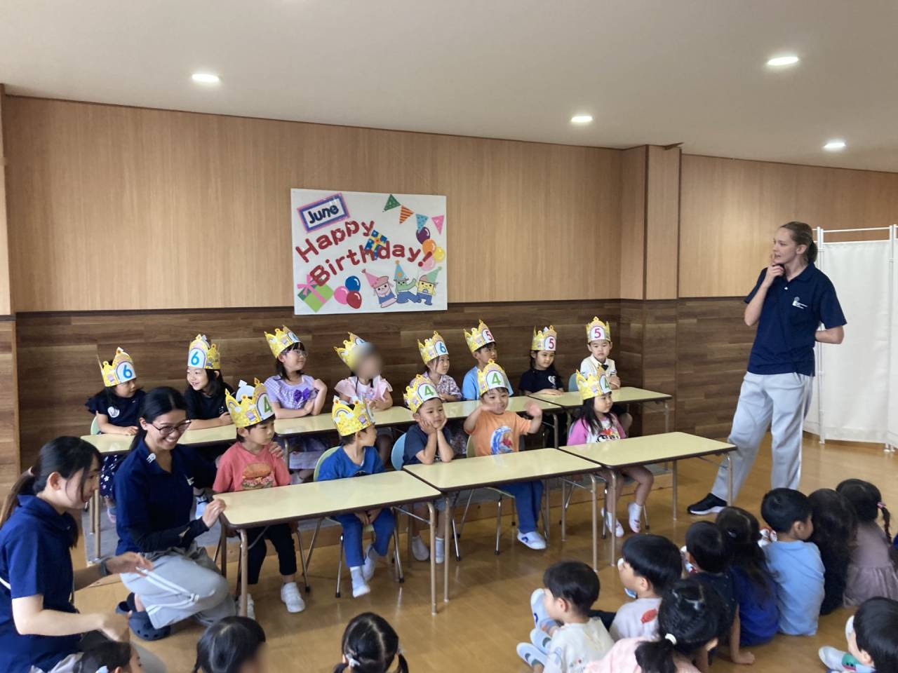 June Birthday Party!(お誕生日会)☆Kindyクラス(年少・年中・年長クラス)