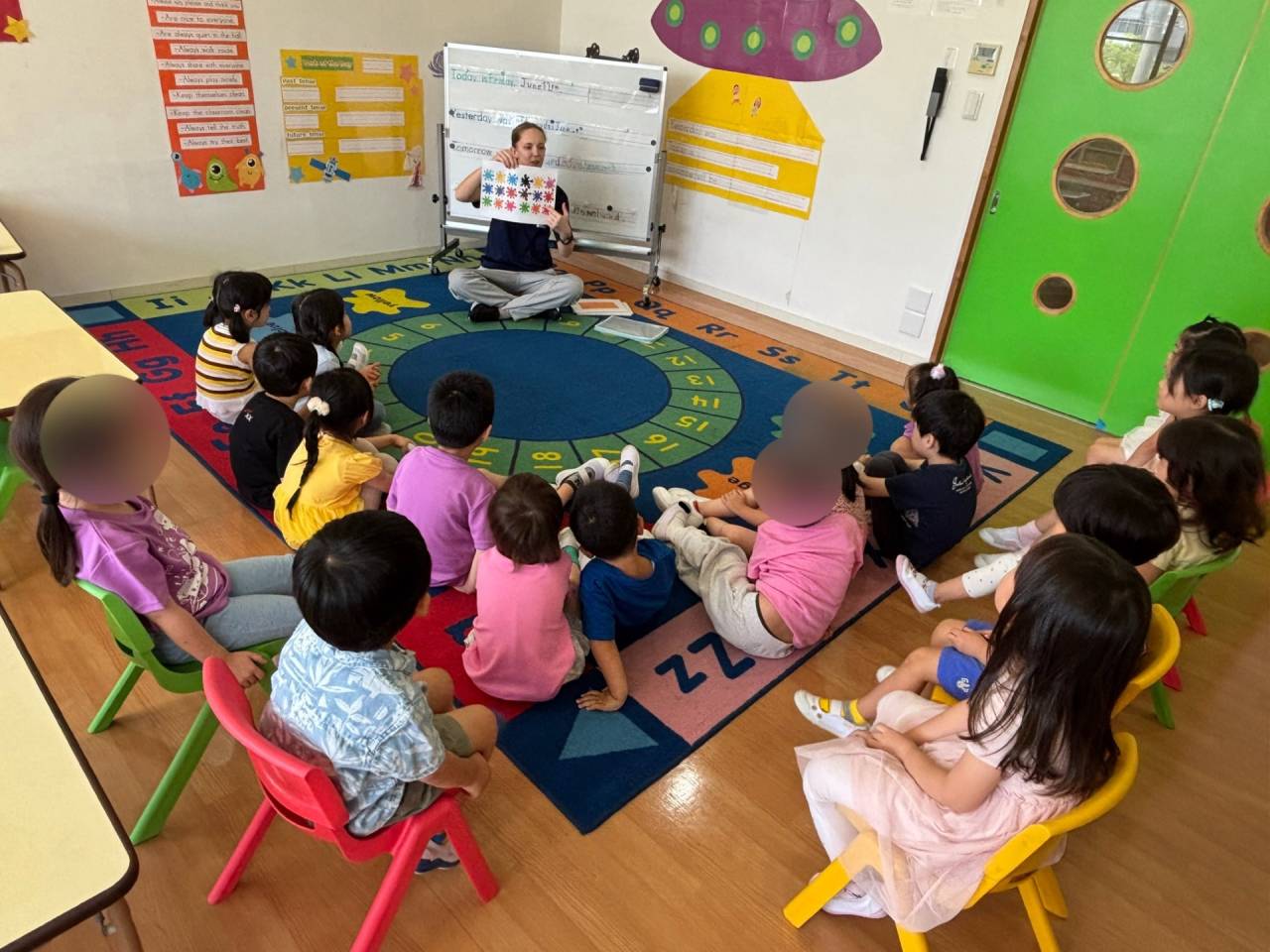 Artists at work ☆ Kindy 2