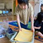 The homework start! (宿題が始まったよ！) ☆ Kindy 3 (年長クラス)
