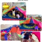 Pitching the Parchute Tent ☆ Small Kids